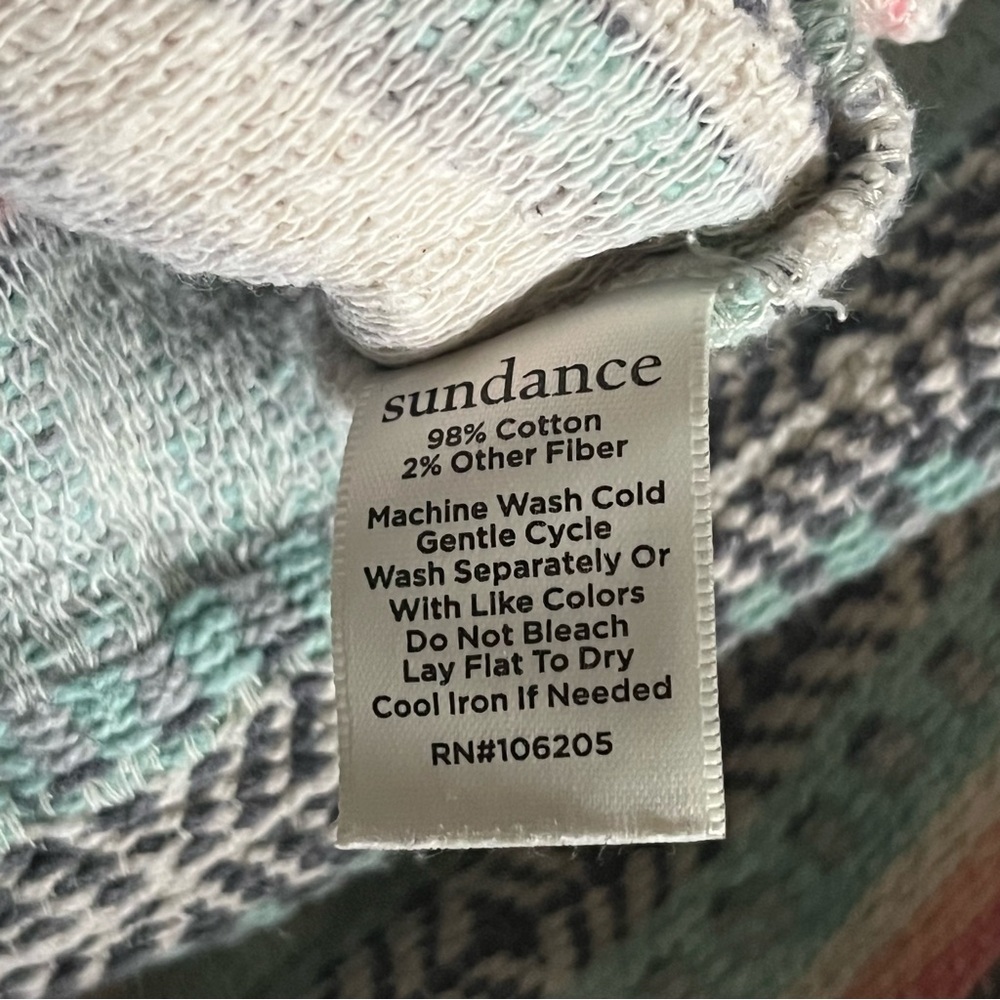Sundance Woven Striped Cotton Drawstring Shorts - Picture 5 of 5